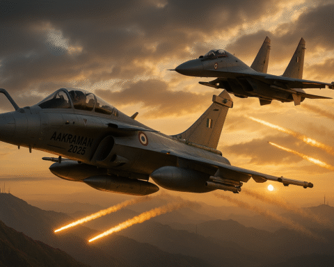 Exercise Aakraman Indian Air Force Conducts Major Combat Drills with Rafale and Su-30MKI Jets