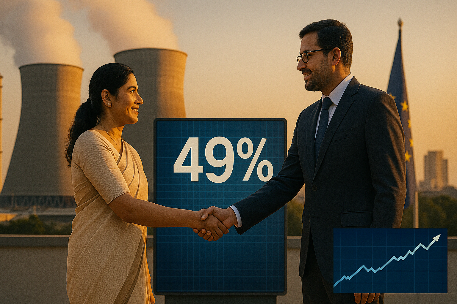 India Opens Nuclear Sector to Foreign Investors Allows 49% Stake in Power Plants
